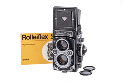 Lot 255 - A Rollei Rolleiflex 3.5F TLR Medium Format Camera