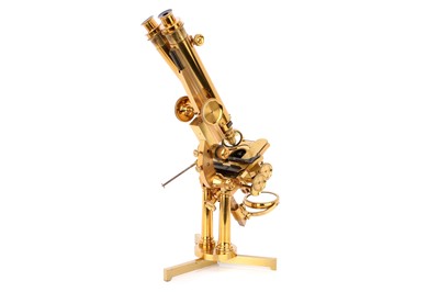 Lot 1 - Francis H. Wenham’s Original Prototype Binocular Microscope