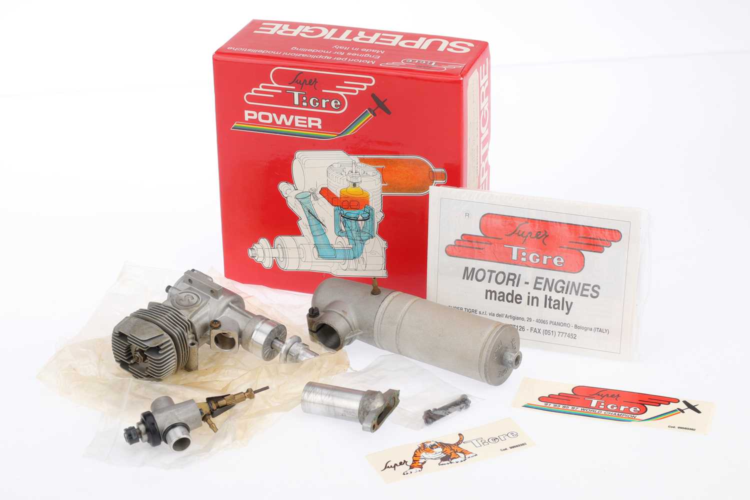 Lot 462 - A Supertigre GS40 Model Aircraft Engine
