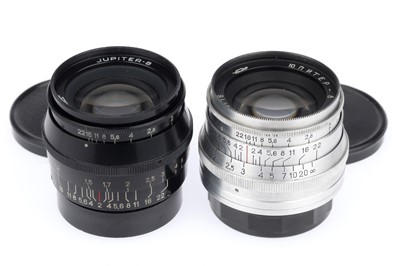 Lot 191 - A Pair of Soviet Camera Lenses