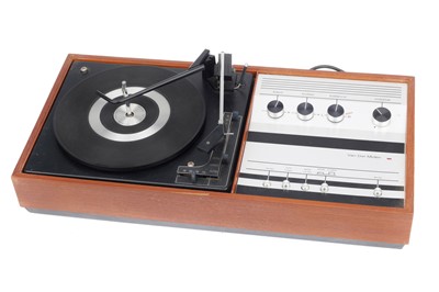 Lot 482 - A Van Der Molen Record Player and Speakers.