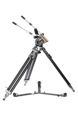 Lot 341 - A Manfrotto 116 Mk2 Tripod and Fluid Head