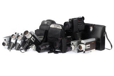 Lot 224 - A Tray of Canon Cine Cameras