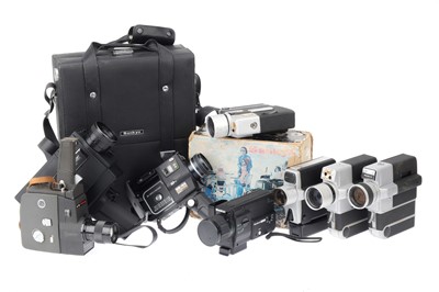 Lot 227 - A Tray of Sankyo Cine Cameras