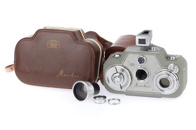 Lot 232 - A Zeiss ikon Movikon Cine Camera and 2x Lens