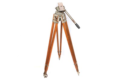 Lot 266 - A Large Cine Tripod