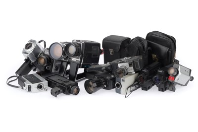 Lot 235 - A Selection of Mixed Cine Cameras