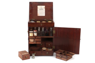 Lot 103 - Georgian Domestic Medicine / Apothecary Chest