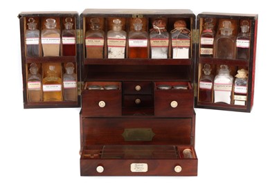 Lot 104 - Large Domestic Medicine / Apothecary Chest