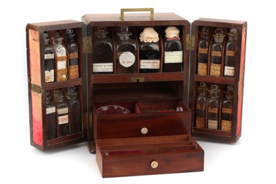 Lot 107 - Victorian Medicine Apothecary Chest