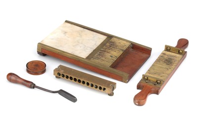 Lot 108 - A Collection of Chemists Apothecary Equipment