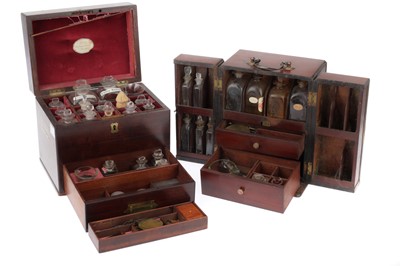 Lot 373 - Victorian Chemists, Apothecary Chest