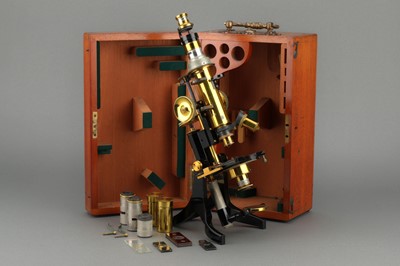 Lot 227 - A Good Swift "Dick" Petrological Microscope