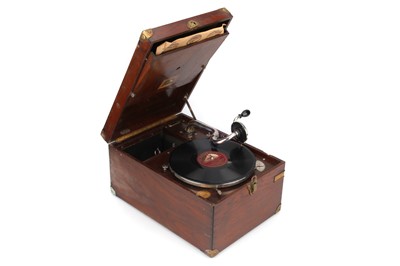 Lot 561 - His Masters Voice, Gramophone Model 112 - Colonial Model