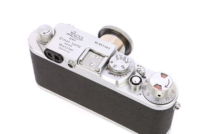 Lot 118 - A Leica IIf 'Red Dial' Rangefinder Camera