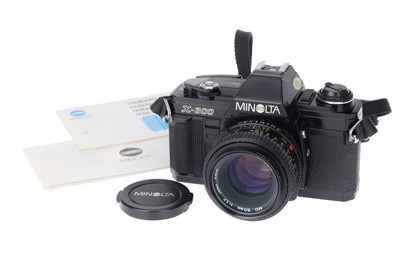 Lot 51 - A Minolta X-300 35mm Film Camera