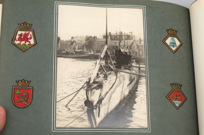 Lot 361 - WWI Photograph Album Relating to HMS M.L. 212