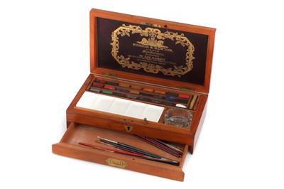 Lot 411 - Victorian Winsor & Newton Artists Paintbox