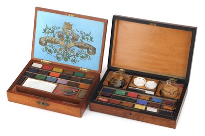 Lot 408 - Victorian Artists Paint Boxes