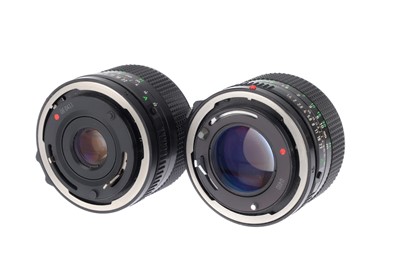 Lot 180 - A Pair of Canon FD Camera Lenses