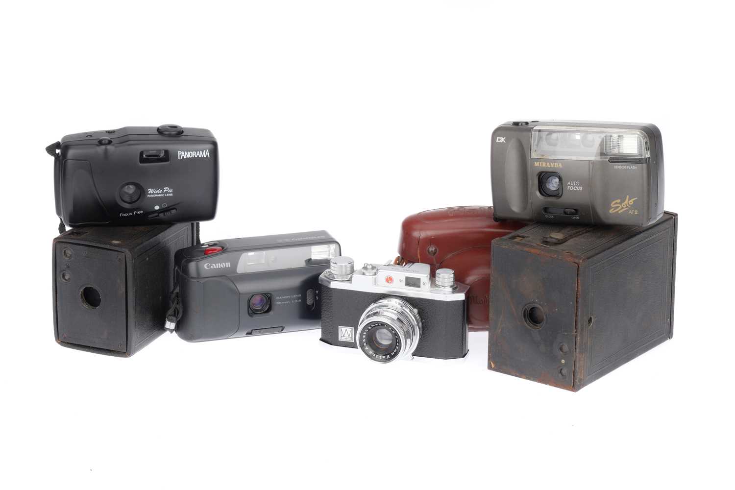 Lot 148 - A Mixed Selection of Cameras,