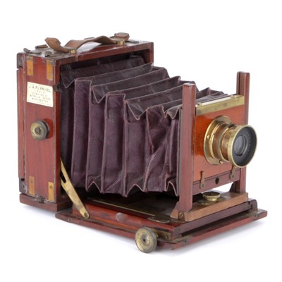 Lot 203 - A James A. Furnivel Quarter Plate Mahogany Field Camera