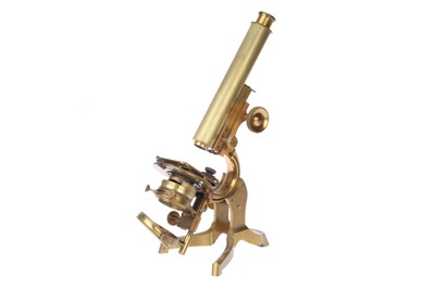 Lot 397 - Brass Compound Microscope