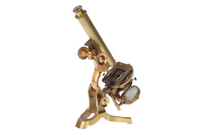 Lot 397 - Brass Compound Microscope