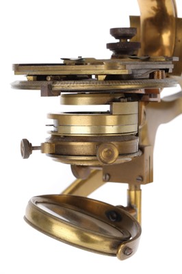 Lot 397 - Brass Compound Microscope