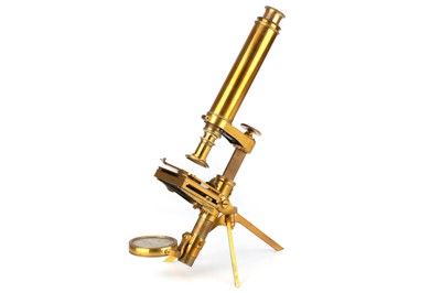 Lot 225 - The First Folding Microscope by Smith & Beck, 1847/8