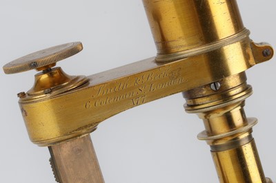 Lot 225 - The First Folding Microscope by Smith & Beck, 1847/8