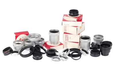 Lot 19 - A Selection of Leitz Lens Accessories