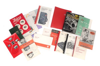 Lot 260 - A Selection of Leica Literature