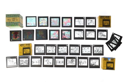 Lot 366 - A Selection of Magic Lantern Slides of Cartoon Interest