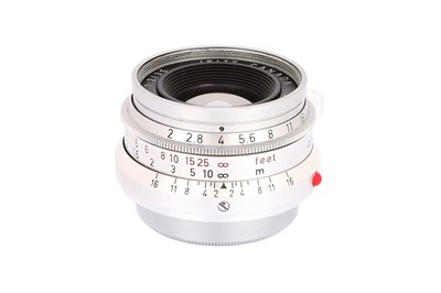 Lot 126 - A Leitz Summicron f/2 35mm Lens