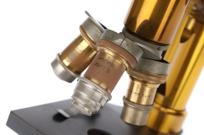 Lot 401 - A Good Compound Microscope By Leitz