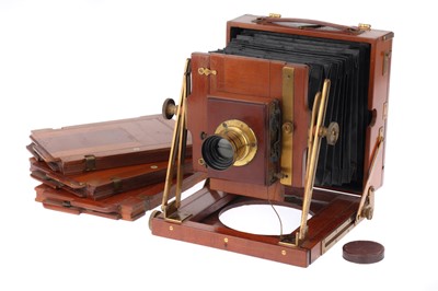 Lot 132 - A Sanderson Half Plate Field Camera