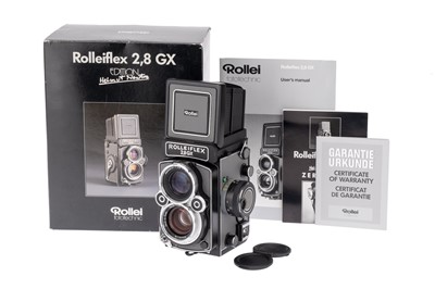 Lot 262 - A Rollei Rolleiflex 2.8 GX Helmut Newton Edition TLR Medium Format Camera