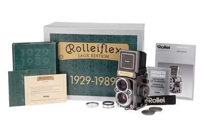 Lot 261 - A Rollei Rolleiflex 2.8 GX Edition TLR Medium Format Camera