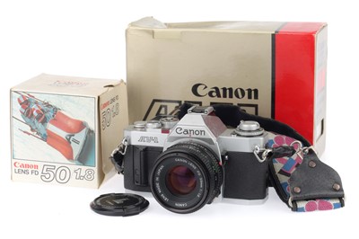 Lot 68 - A Canon AV-1 35mm Camera