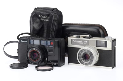 Lot 150 - A Pair of Canon 35mm Film Cameras