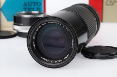 Lot 172 - A Selection of Canon 35mm Camera Lenses