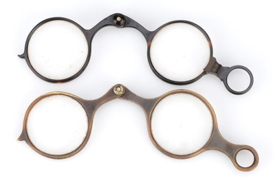 Lot 10 - Two Victorian Folding Eyeglasses