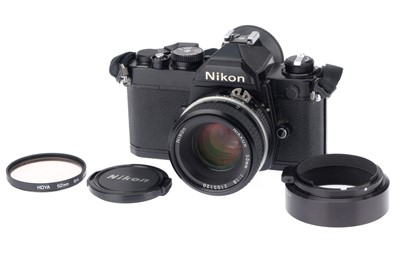 Lot 67 - A Nikon FM 35mm SLR Camera