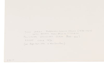 Lot 472 - Sébah, J Pascal, Dame-Cophte