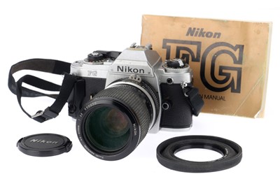 Lot 66 - A Nikon FG 35mm SLR Camera