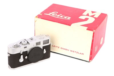 Lot 141 - A Leica M2 Self Timer Rangefinder Body