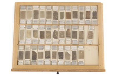 Lot 247 - Large University Collection of Geological Microscope Slides