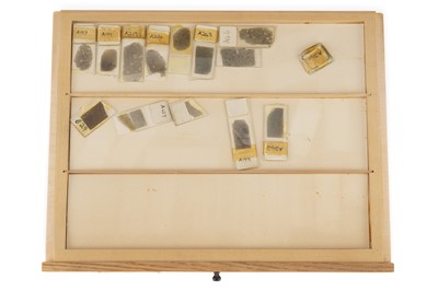 Lot 247 - Large University Collection of Geological Microscope Slides