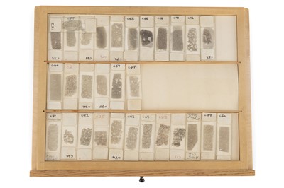 Lot 247 - Large University Collection of Geological Microscope Slides